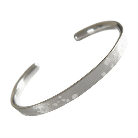 Hazel Davison - Bubbles Torc Bangle from the Bangles collection at Argenteus Jewellery