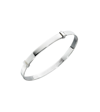 Childs Adjustable Sterling Silver Bangle from the Bangles collection at Argenteus Jewellery