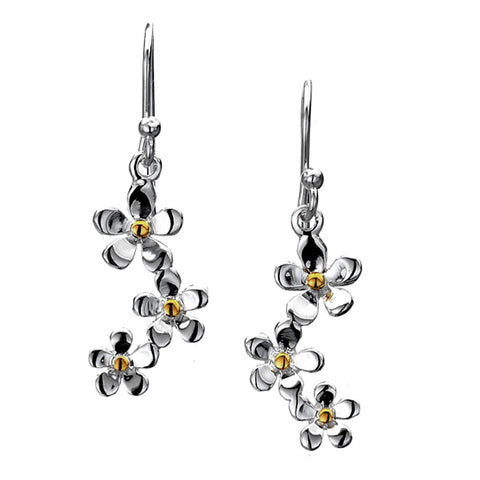 Daisies Trio Drop Earrings