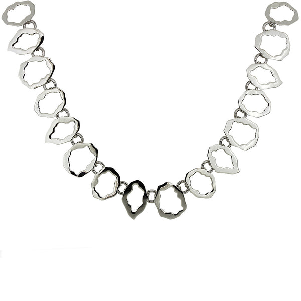 Organic Oval Links Necklace from the Necklaces collection at Argenteus Jewellery