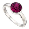 Birthstone Ring-February Amethyst from the Rings collection at Argenteus Jewellery