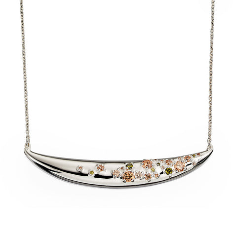 Crystalline Texture Necklace