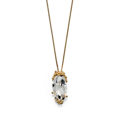 Starlight Glow Crystal Necklace from the Necklaces collection at Argenteus Jewellery