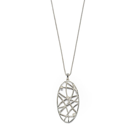 Random Lines Necklace from the Necklaces collection at Argenteus Jewellery