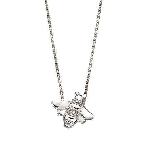 Bee Crystal Necklace