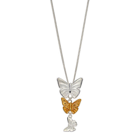Butterfly Cascade Necklace