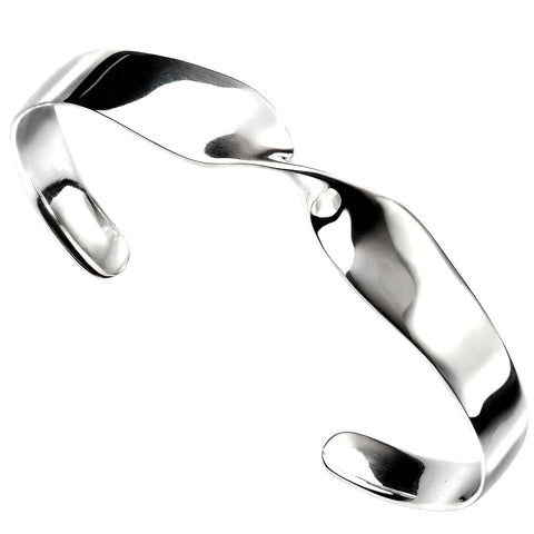 Twist Torc Bangle