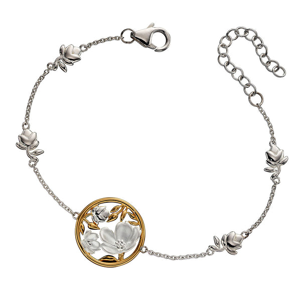 Blossoms and Buds Bracelet from the Bracelets collection at Argenteus Jewellery