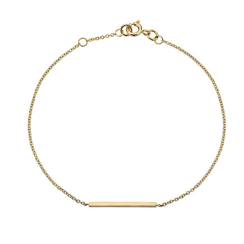 Gold Bar Bracelet
