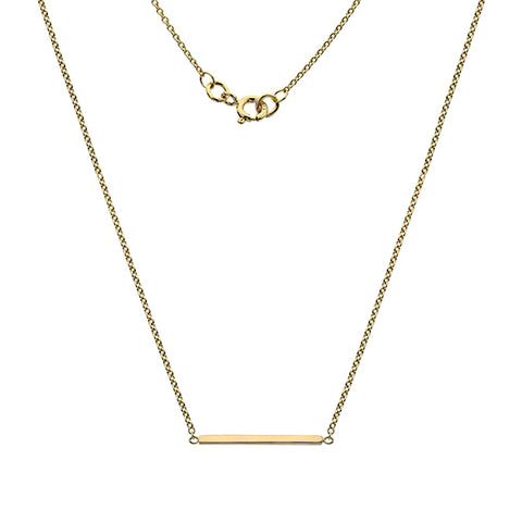 Gold Bar Necklace