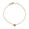 Gold Infinity Bead Necklace from the Necklaces collection at Argenteus Jewellery