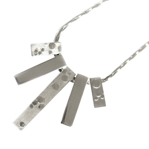 Hazel Davison - Bubbles Sunray Necklace from the Necklaces collection at Argenteus Jewellery