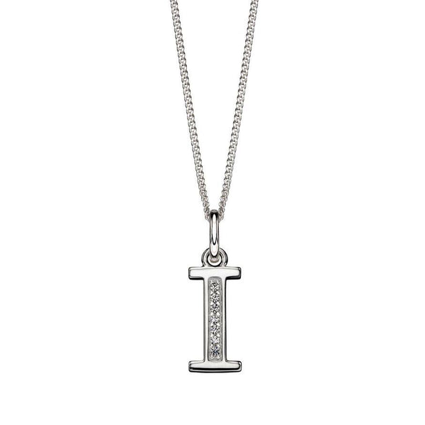 Alphabet Necklace - I from the Necklaces collection at Argenteus Jewellery
