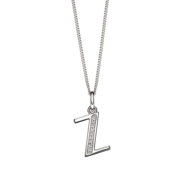 Alphabet Necklace - Z from the Necklaces collection at Argenteus Jewellery