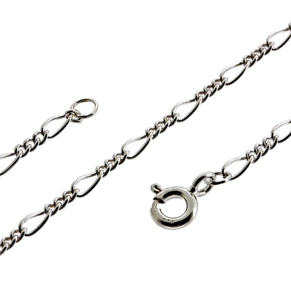 Chain - Figaro 1.93mm from the Chain collection at Argenteus Jewellery