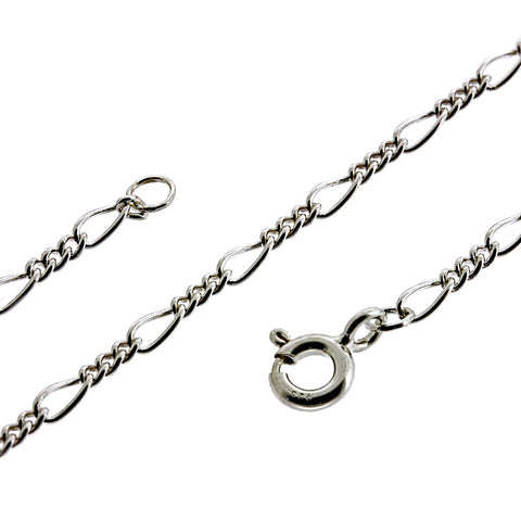 Chain - Figaro 1.93mm from the Chain collection at Argenteus Jewellery