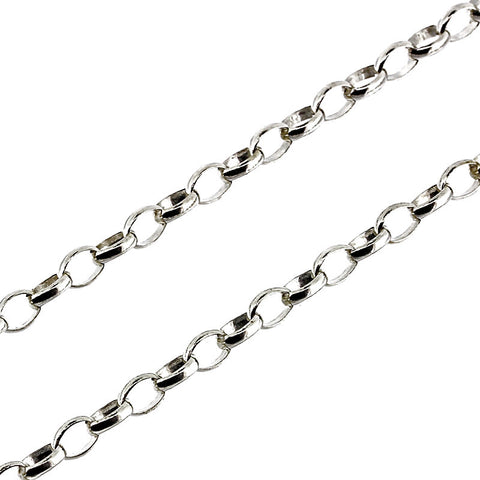 Chain - Belcher 3.6mm Oval from the Chain collection at Argenteus Jewellery