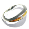 Paul Finch - Diamond (3pt) Shell Shape Ring from the Rings collection at Argenteus Jewellery