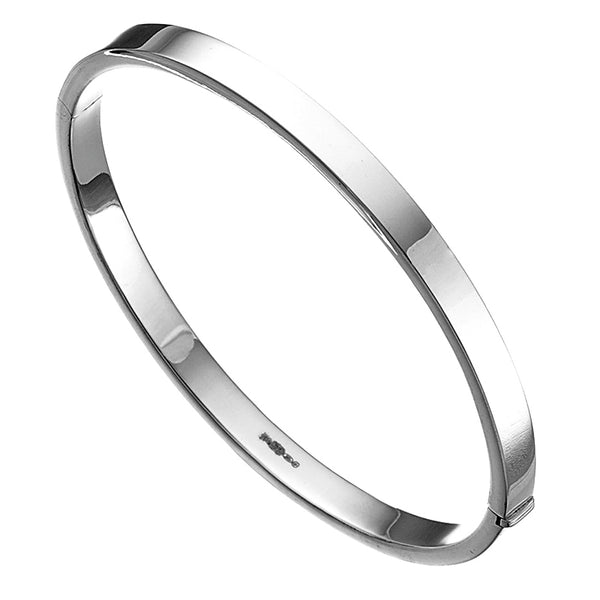 Hinged Flat Bangle from the Bangles collection at Argenteus Jewellery