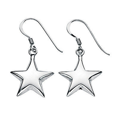 Star Drop Earrings from the Earrings collection at Argenteus Jewellery