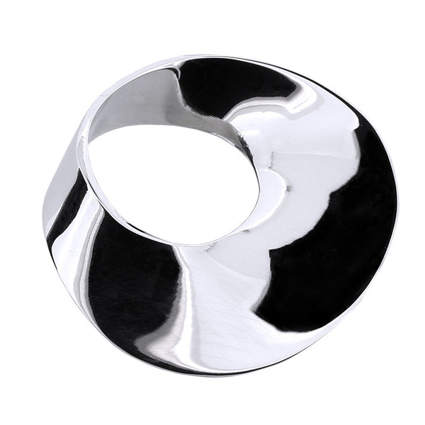 Twisted Circle Brooch from the Brooches collection at Argenteus Jewellery
