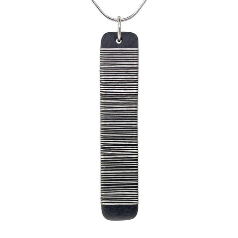 Tracey Birchwood - 43mm Drop Bound Necklet from the Necklaces collection at Argenteus Jewellery