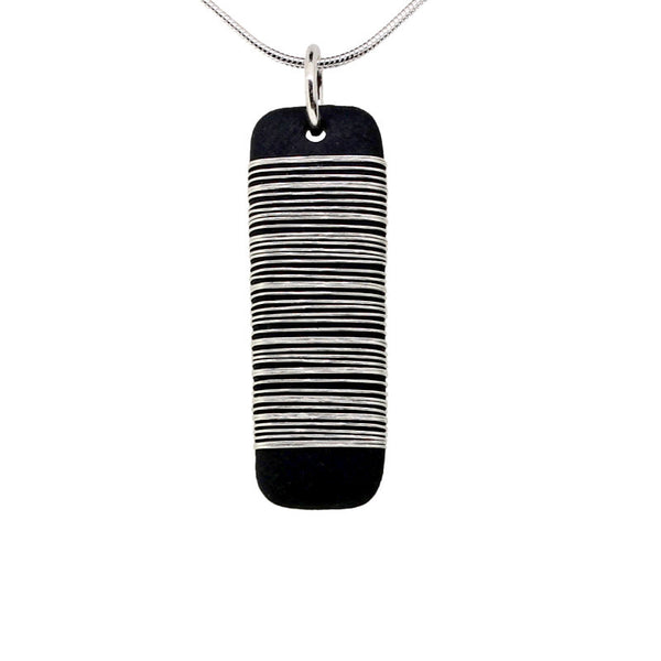 Tracey Birchwood - 25mm Drop Bound Necklet from the Necklaces collection at Argenteus Jewellery