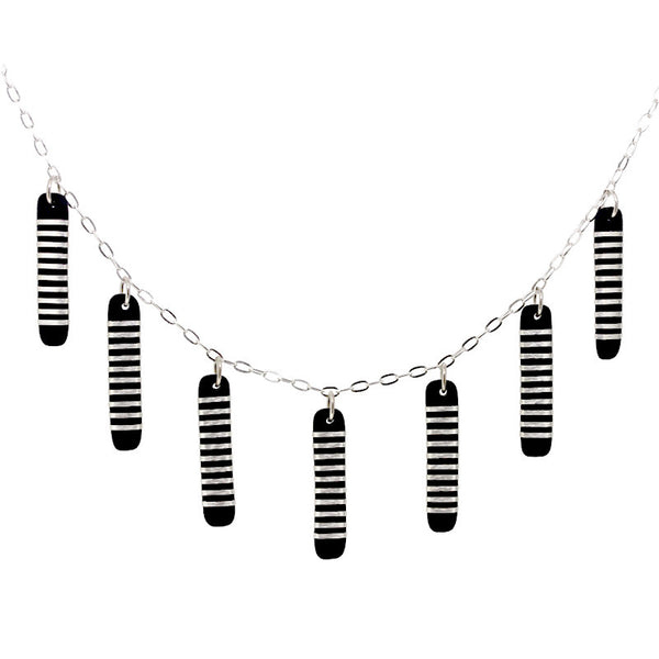 Tracey Birchwood - Long Drops Necklet from the Necklaces collection at Argenteus Jewellery