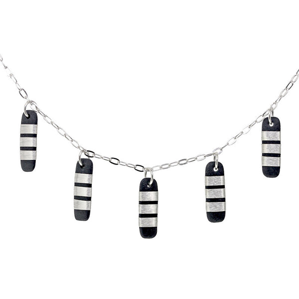 Tracey Birchwod - Medium Drops Necklet from the Necklaces collection at Argenteus Jewellery