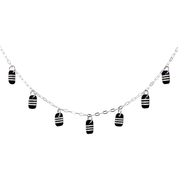 Tracey Birchwood - Small Drops Necklet from the Necklaces collection at Argenteus Jewellery