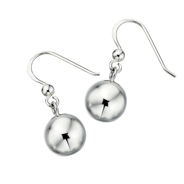 Plain Polished Ball Earrings from the Earrings collection at Argenteus Jewellery