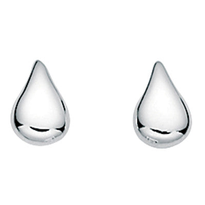 Tiny Teardrop Stud Earrings from the Earrings collection at Argenteus Jewellery