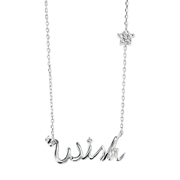Wish and Star Necklace from the Necklaces collection at Argenteus Jewellery