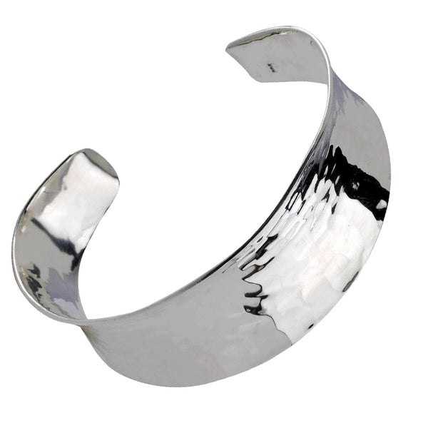 Concave Torc Bangle - Hammer Finish from the Bangles collection at Argenteus Jewellery