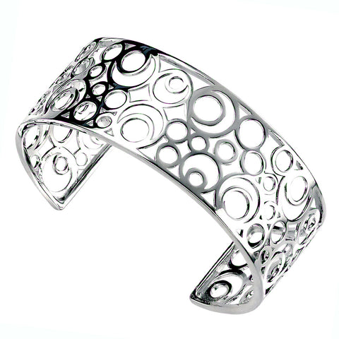Circles in Circles Bangle from the Bangles collection at Argenteus Jewellery