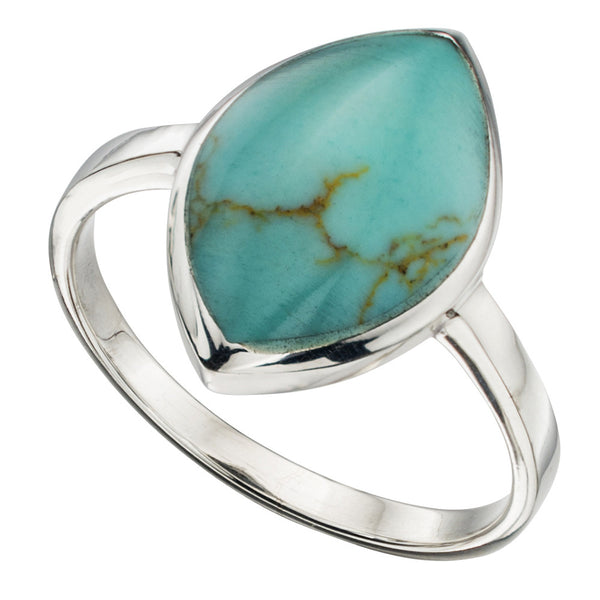 Turquoise Ellipse Ring from the Rings collection at Argenteus Jewellery