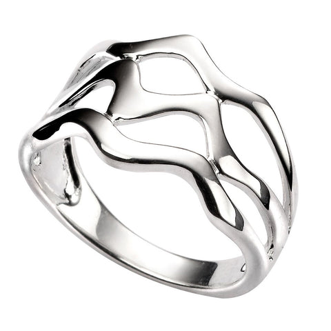 Zig-Zag Pattern Ring from the Rings collection at Argenteus Jewellery