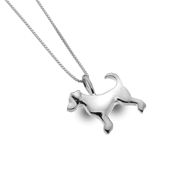 Dog Pendant Necklace from the Necklaces collection at Argenteus Jewellery
