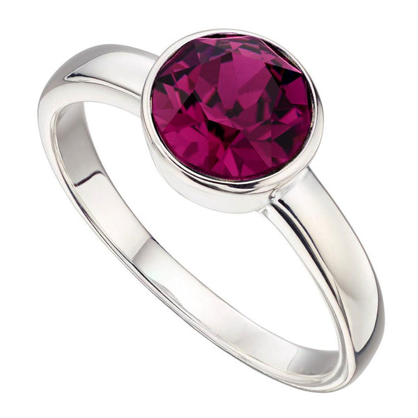 Birthstone Ring-February Amethyst from the Rings collection at Argenteus Jewellery