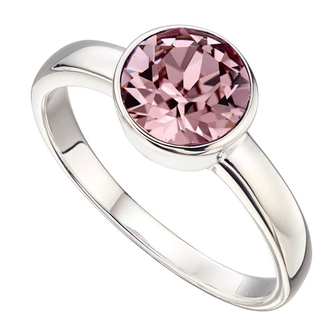 Birthstone Ring-June Light Amethyst from the Rings collection at Argenteus Jewellery