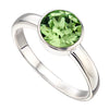 Birthstone Ring-August Peridot from the Rings collection at Argenteus Jewellery