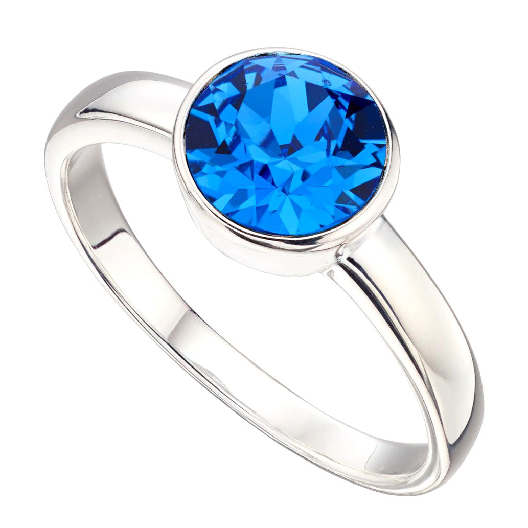 Birthstone-September Sapphire Ring – Argenteus Jewellery