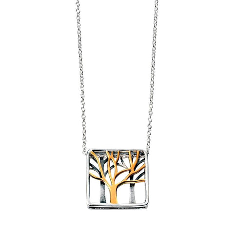 Trees Pendant Necklace from the Necklaces collection at Argenteus Jewellery