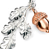 Oak Leaves & Acorn Bracelet from the Bracelets collection at Argenteus Jewellery