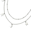 Stars and Moons Charms Necklace