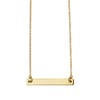 ID Necklace - Silver or Gold Plate from the Necklaces collection at Argenteus Jewellery