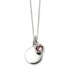 Birthstone Necklace-June Light Amethyst from the Necklaces collection at Argenteus Jewellery