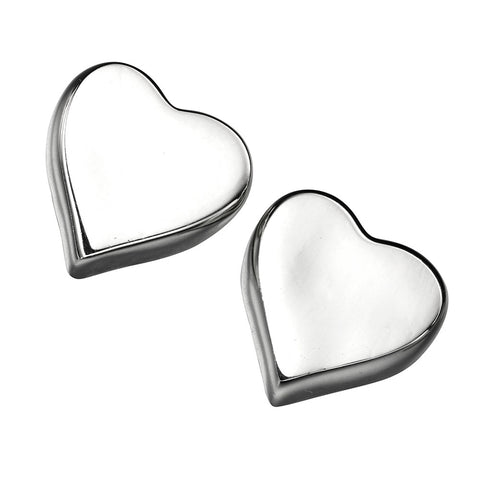 Sweetheart Stud Earrings