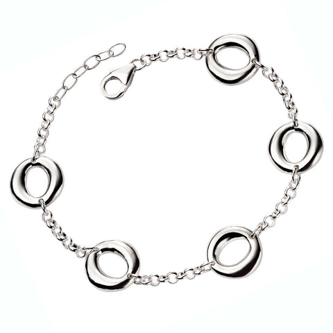 Organic Circles Bracelet from the Bracelets collection at Argenteus Jewellery