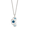 Links of Circles Topaz Necklace from the Necklaces collection at Argenteus Jewellery